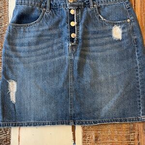 Vera Moda Denim Skirt size Large